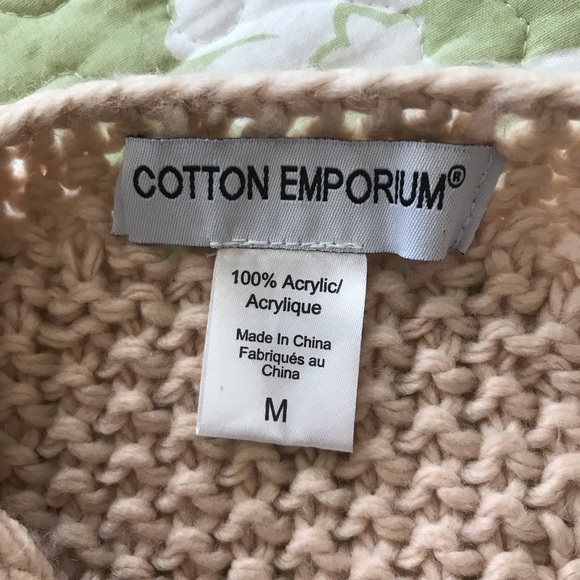 COTTON EMPORIUM SWEATER WITH FRINGE - Picture 3 of 5